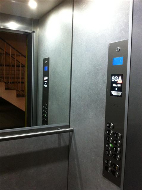 Habillage cabine ascenseur paris